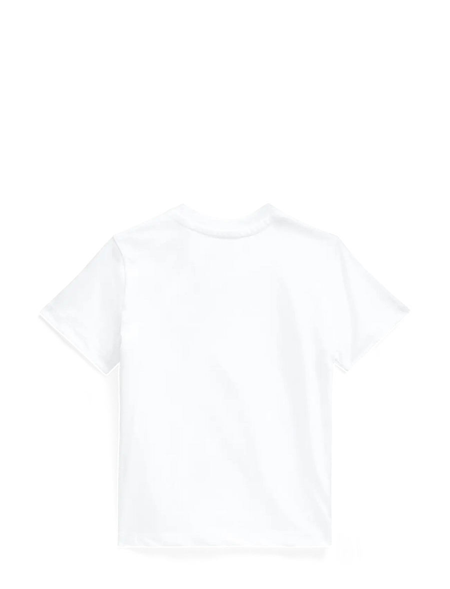 Ralph Lauren Baby - Cotton Jersey Crewneck Tee - lühikeste varrukatega t-särgid - white - 1