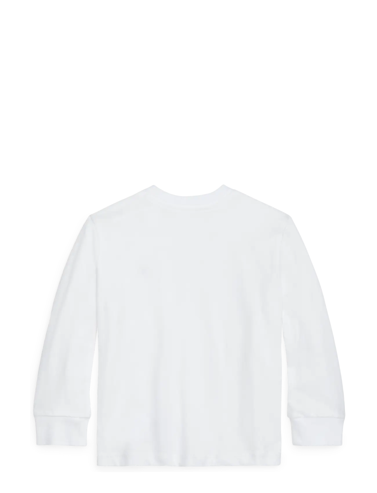 Ralph Lauren Baby - Cotton Jersey Long-Sleeve Tee - sweatshirts - white - 1