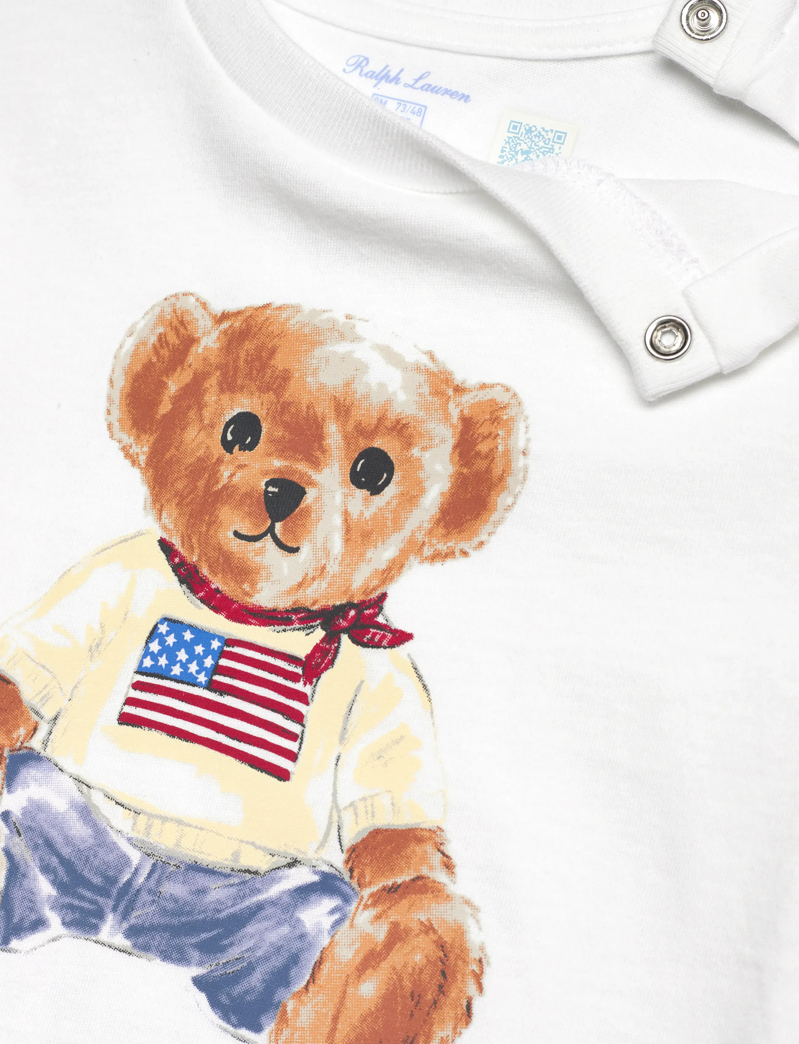 Ralph Lauren Baby - Polo Bear Cotton Jersey Tee - white - 2