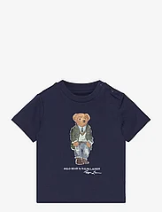 Ralph Lauren Baby - Polo Bear Cotton Jersey Tee - krótki rękaw - sp24 paris bear n - 0