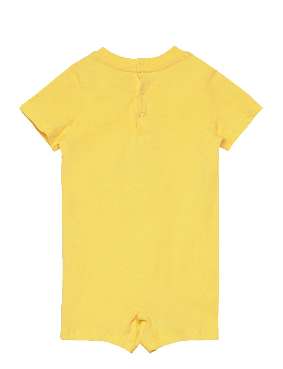 Ralph Lauren Baby - Polo Bear Cotton Jersey Shortall - oasis yellow - 1