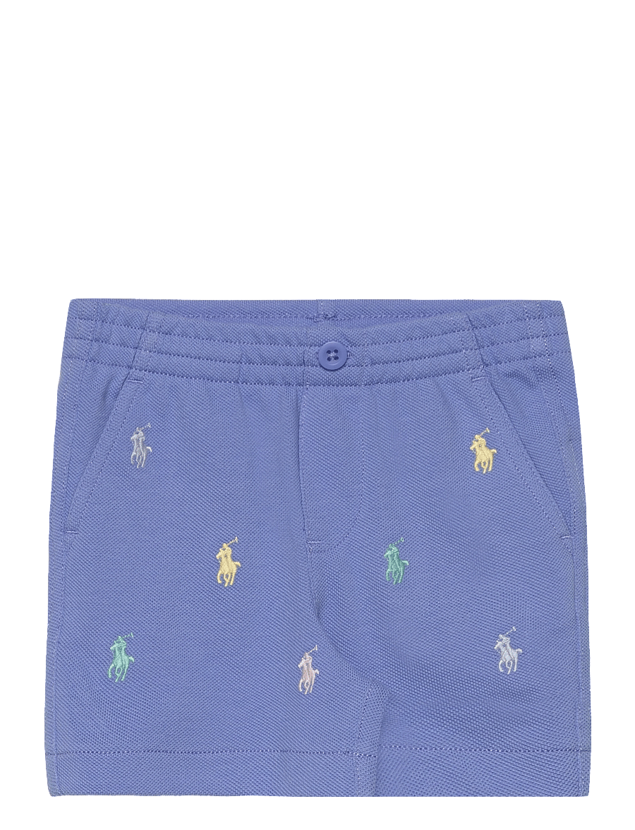 Ralph Lauren Baby - Mesh Polo Shirt & Short Set - garden pink - 2
