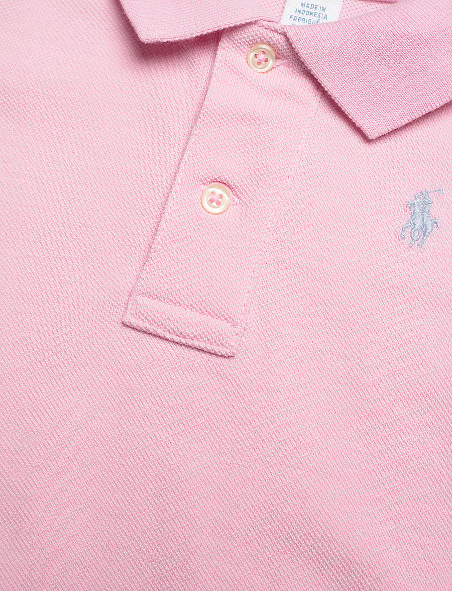 Ralph Lauren Baby - Mesh Polo Shirt & Short Set - garden pink - 4