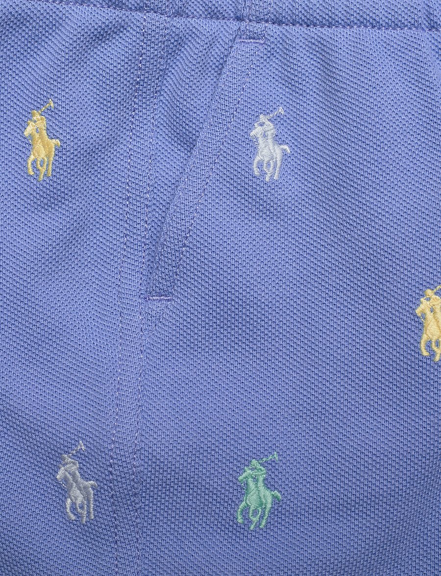 Ralph Lauren Baby - Mesh Polo Shirt & Short Set - garden pink - 5