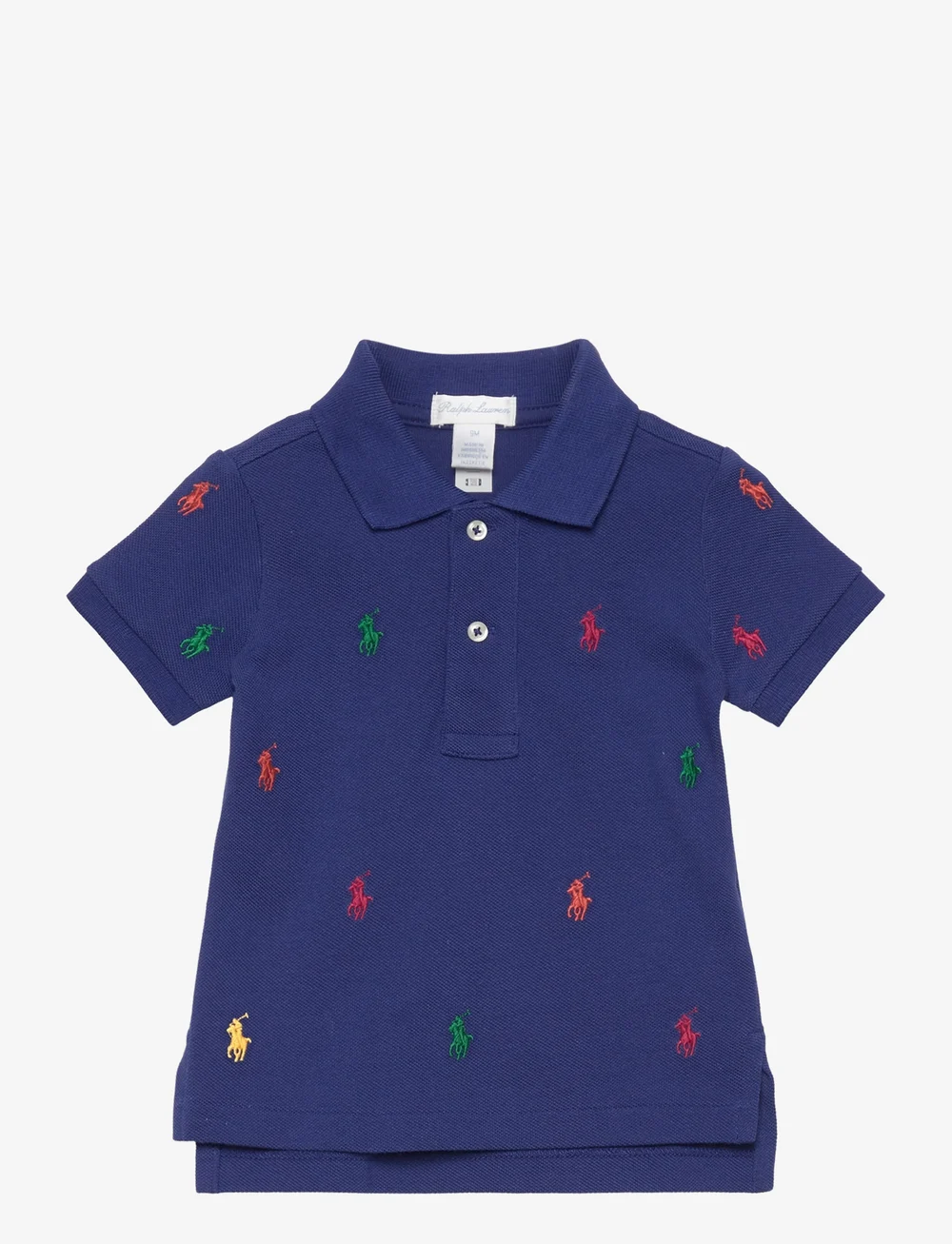 Ralph Lauren Baby Polo Pony Cotton Mesh Polo Shirt Short sleeved polos Boozt