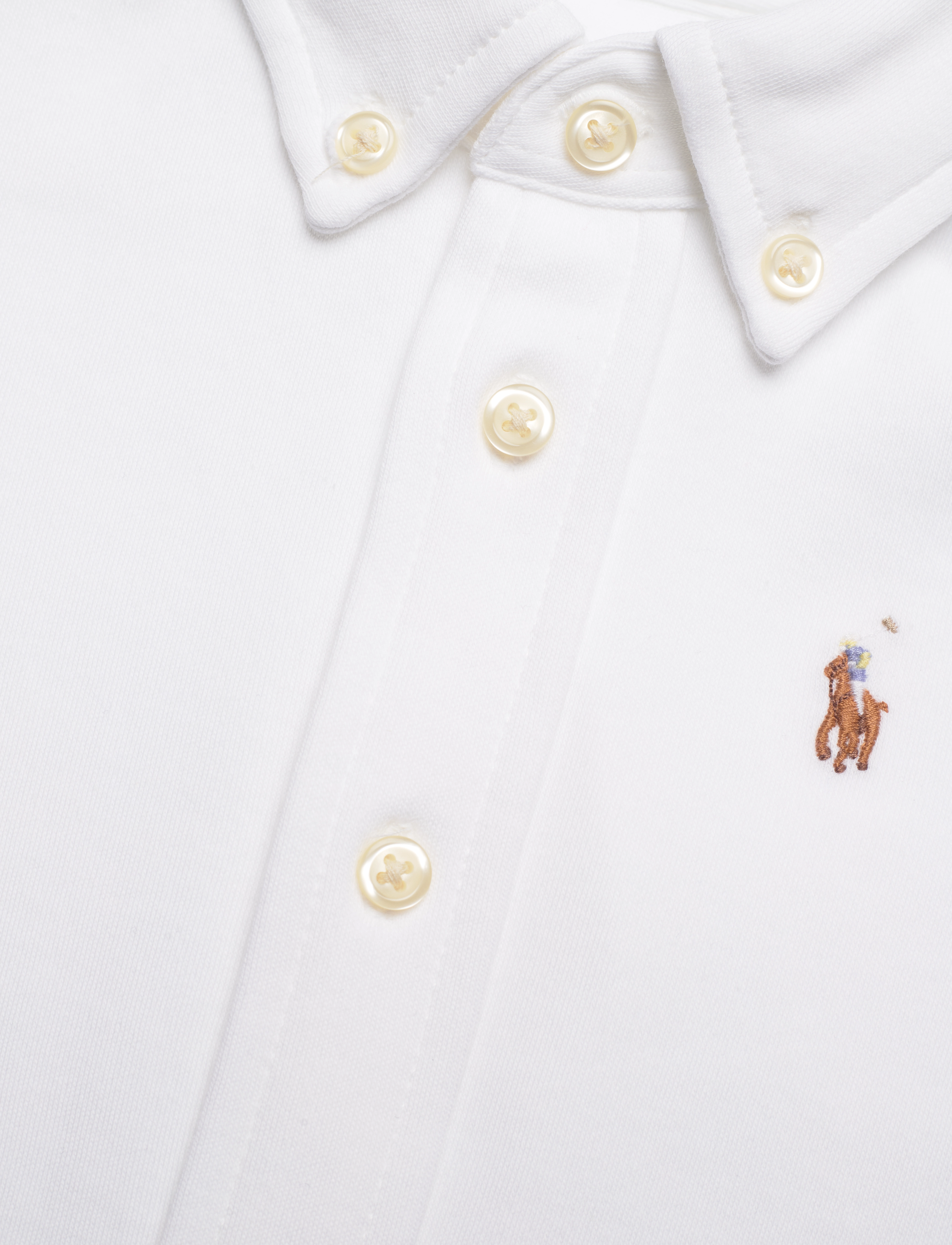 Ralph Lauren Baby - Shirt, Belt & Seersucker Short Set - white - 4