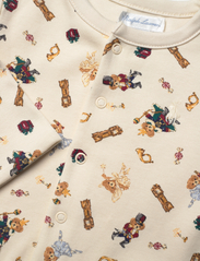 Ralph Lauren Baby - Polo Bear Reversible Cotton Jacket - pavasarinės striukės - nutcracker bear - 4
