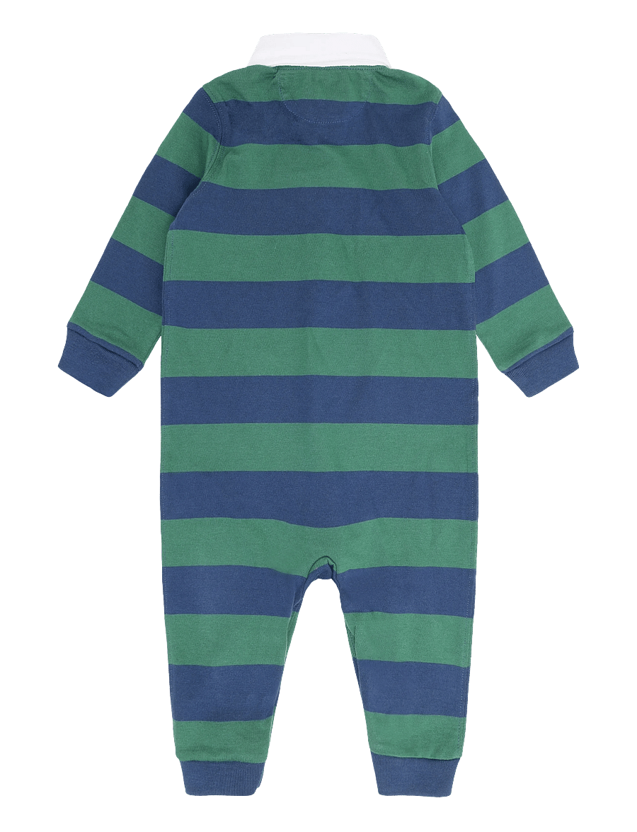 Ralph Lauren Baby - YD 16/1 JERSEY-RUGBY COVRAL-OP-CVA - verano grn/rustic - 1