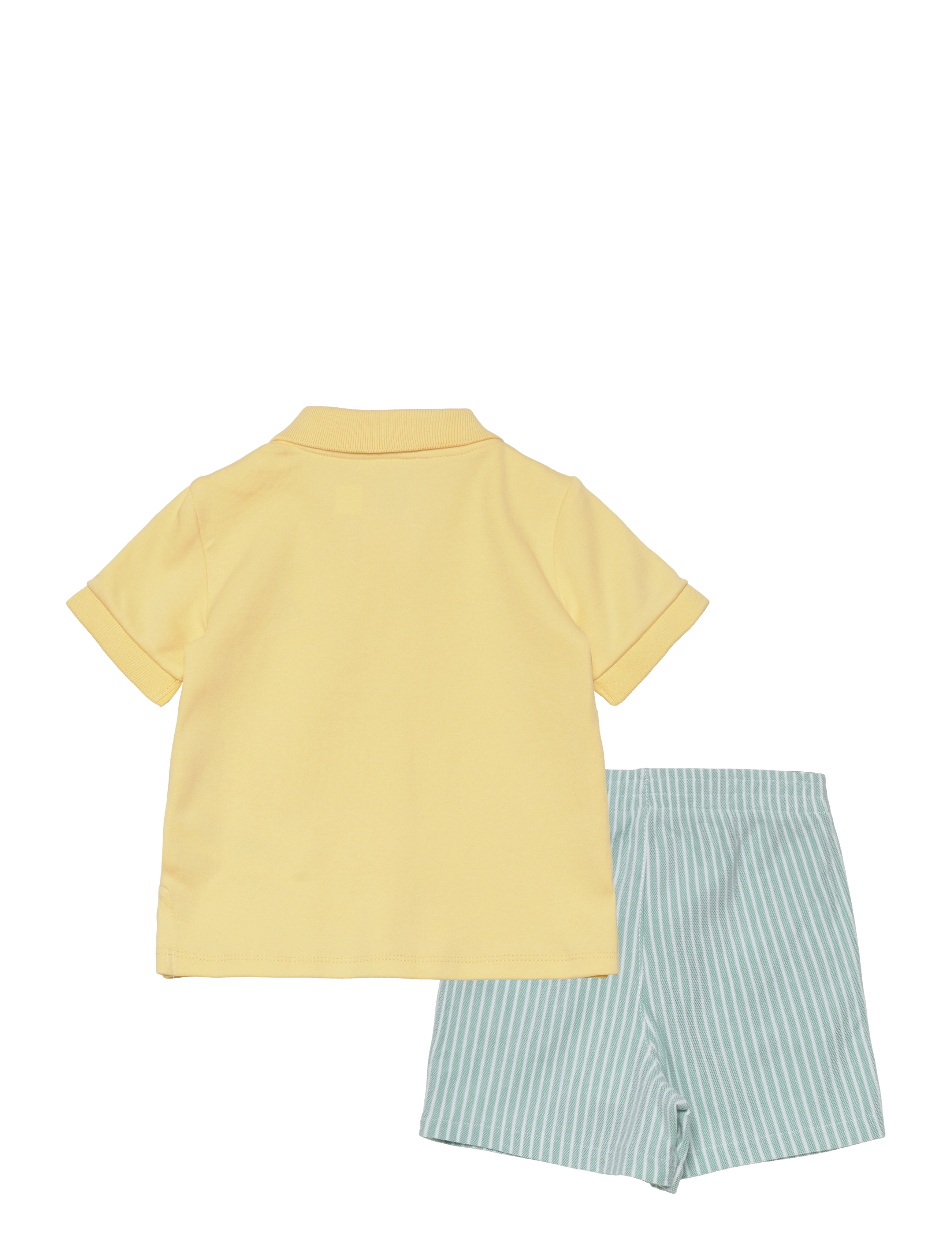 Ralph Lauren Baby - Polo Bear Cotton Polo Shirt & Short Set - wickett yellow - 1