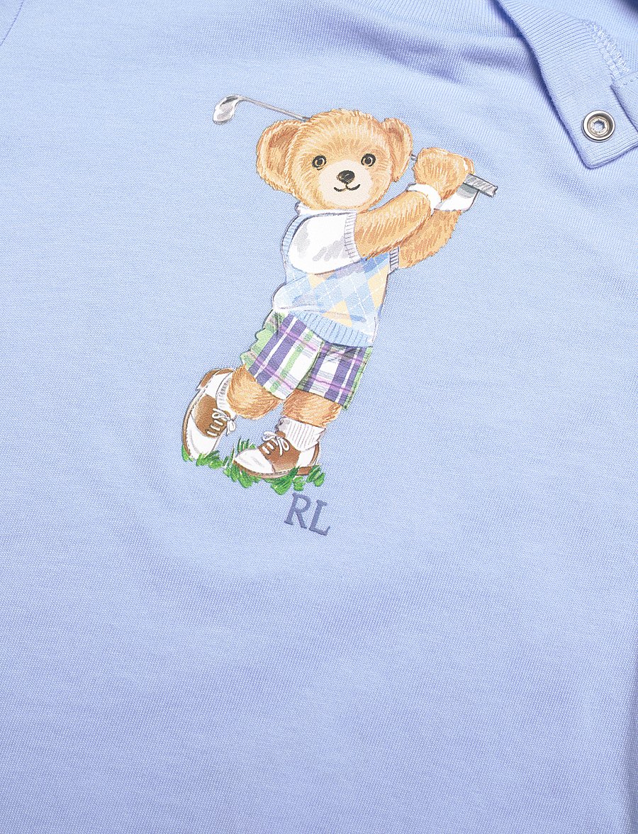 Ralph Lauren Baby - Polo Bear Cotton Jersey Tee - ofc blu - 2