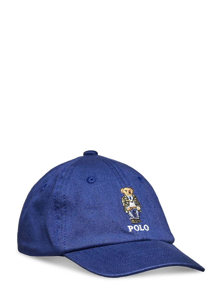 Ralph Lauren Baby - Polo Bear Cotton Twill Ball Cap - beach royal - 0
