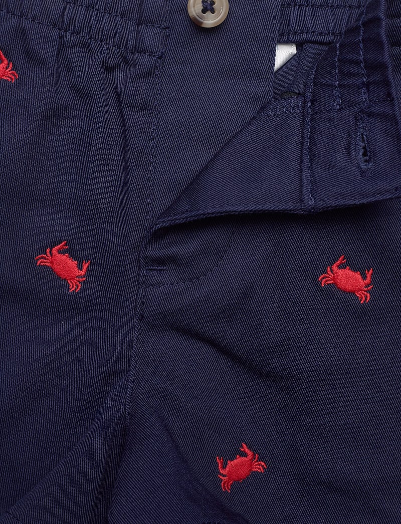 Ralph Lauren Baby - Bear Cotton Polo Shirt & Short Set - set med kortärmad t-shirt - adirondack berry - 3