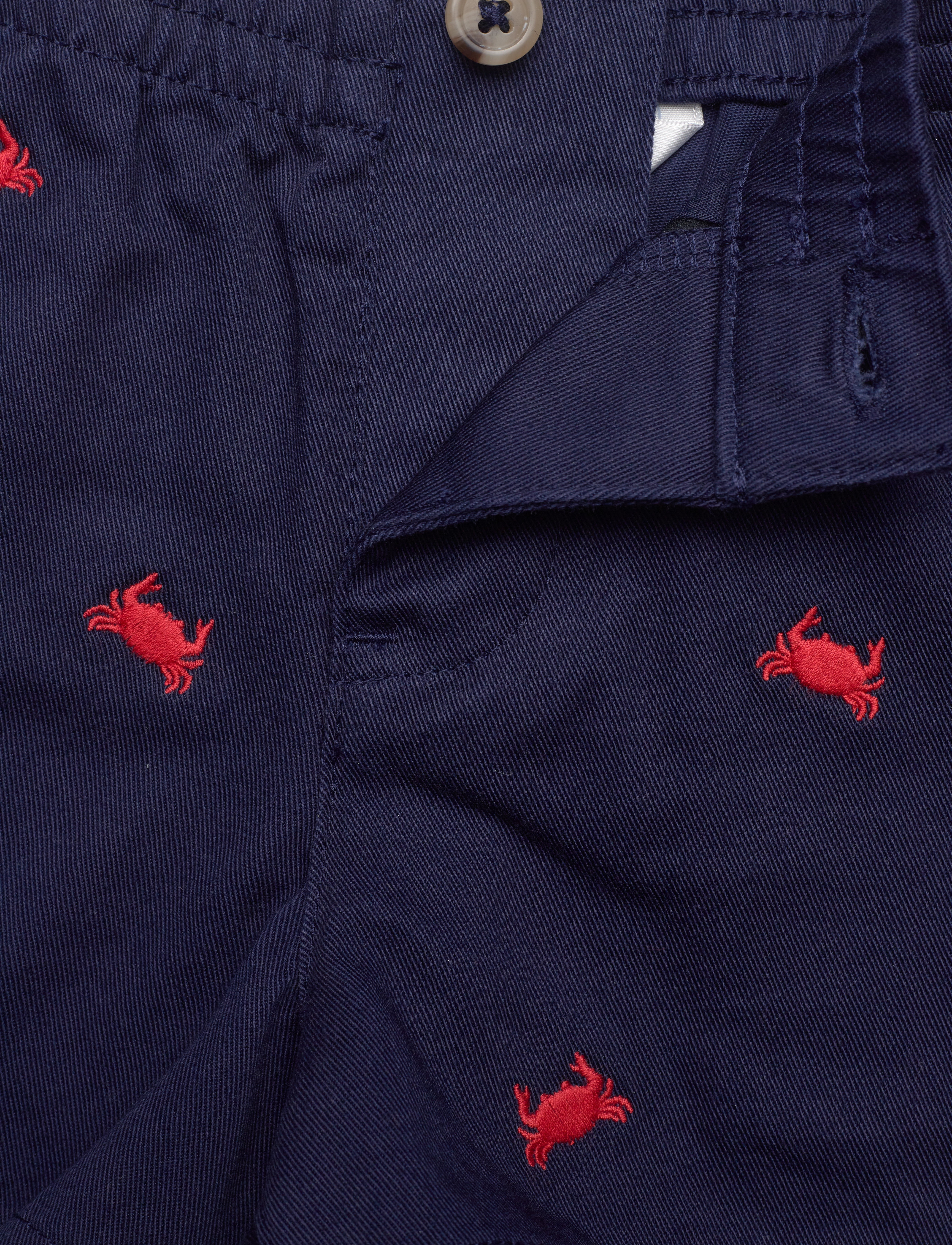 Ralph Lauren Baby - Bear Cotton Polo Shirt & Short Set - sæt med kortærmet t-shirt - adirondack berry - 3