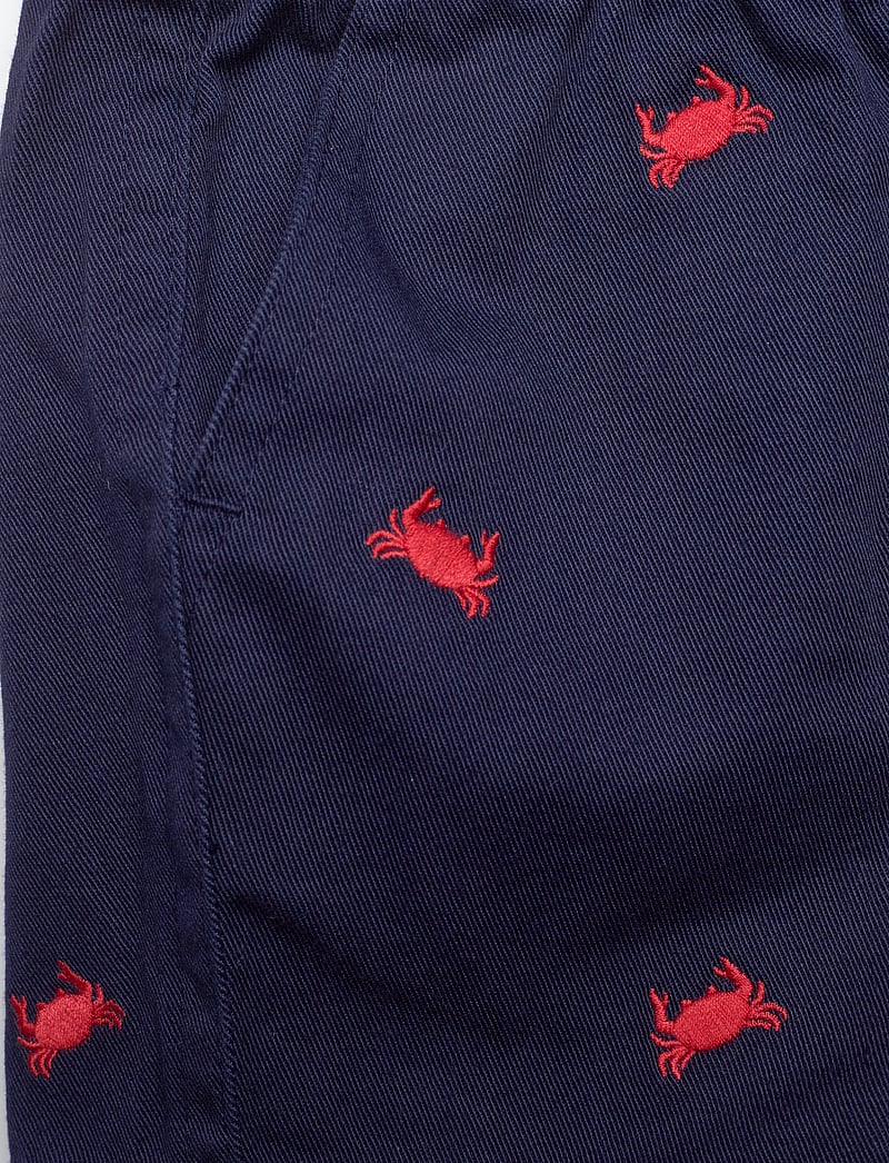 Ralph Lauren Baby - Bear Cotton Polo Shirt & Short Set - set med kortärmad t-shirt - adirondack berry - 4