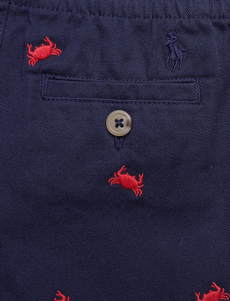 Ralph Lauren Baby - Bear Cotton Polo Shirt & Short Set - set med kortärmad t-shirt - adirondack berry - 5