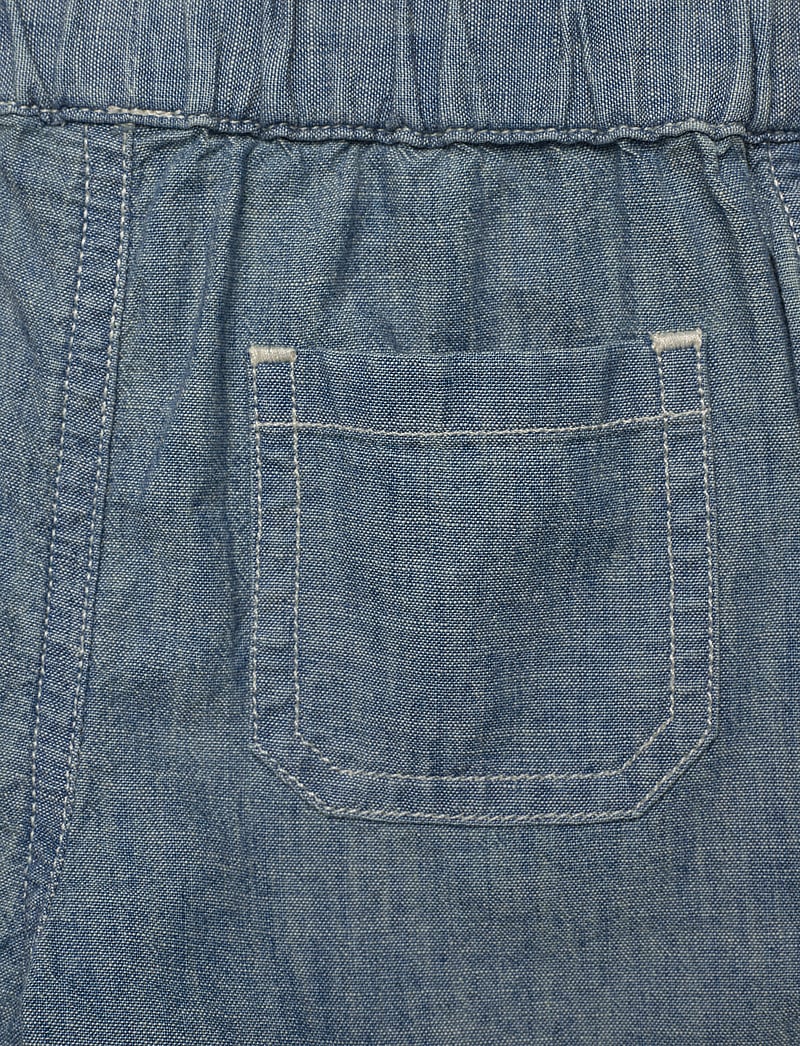 Ralph Lauren Baby - Striped Rugby Shirt & Chambray Short Set - set med kortärmad t-shirt - adirondack/nevis - 5