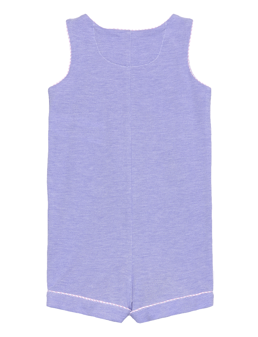 Ralph Lauren Baby - Oxford Mesh Shortall - harbor island blu - 1