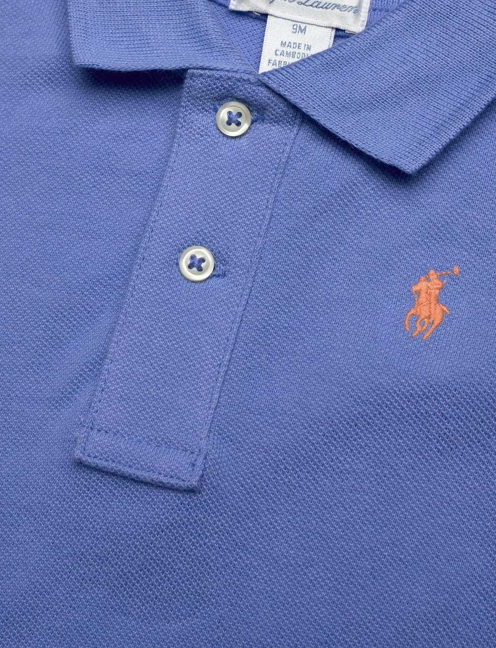 Ralph Lauren Baby - Mesh Polo Shirt & Chino Short Set - lühikeste varrukatega t-särkide komplektid - harbor island blu - 2