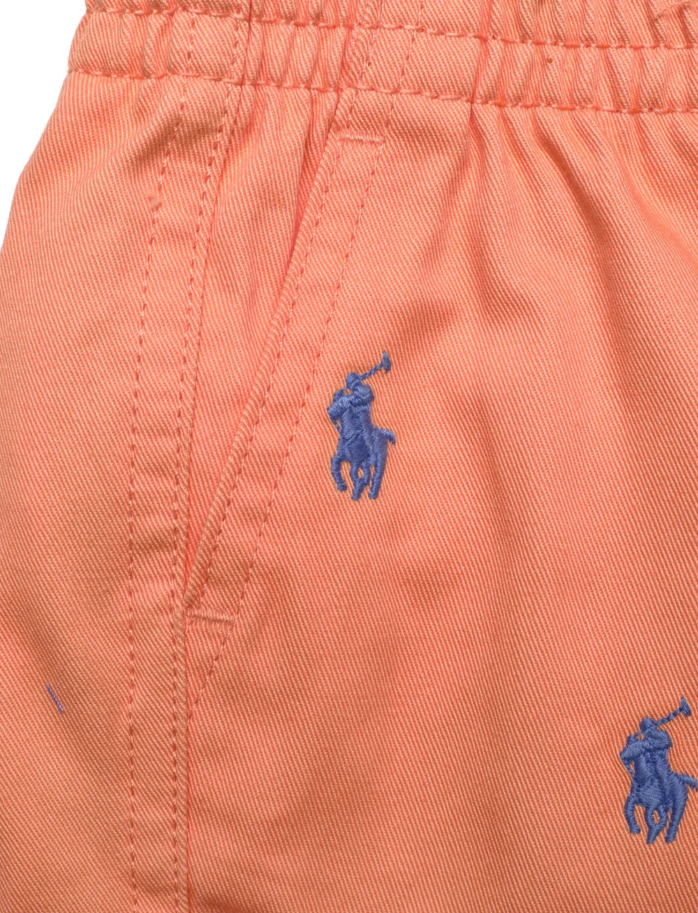 Ralph Lauren Baby - Mesh Polo Shirt & Chino Short Set - lühikeste varrukatega t-särkide komplektid - harbor island blu - 3