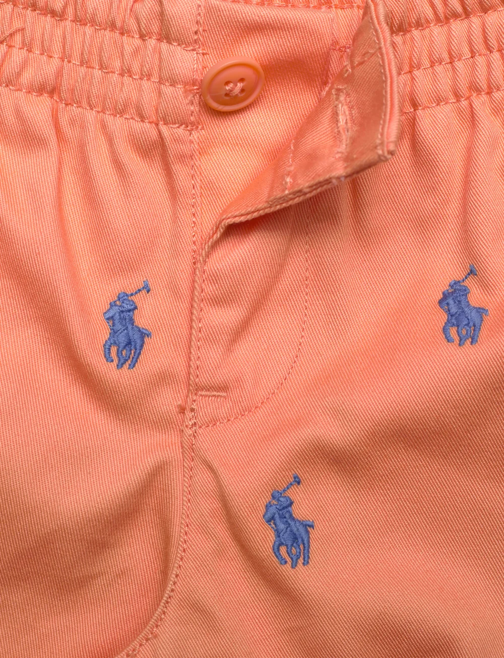 Ralph Lauren Baby - Mesh Polo Shirt & Chino Short Set - lühikeste varrukatega t-särkide komplektid - harbor island blu - 4