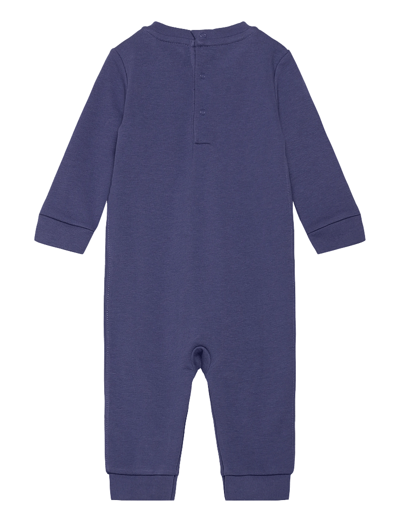 Ralph Lauren Baby - Logo French Terry Coverall - natdragter - classic blue - 1