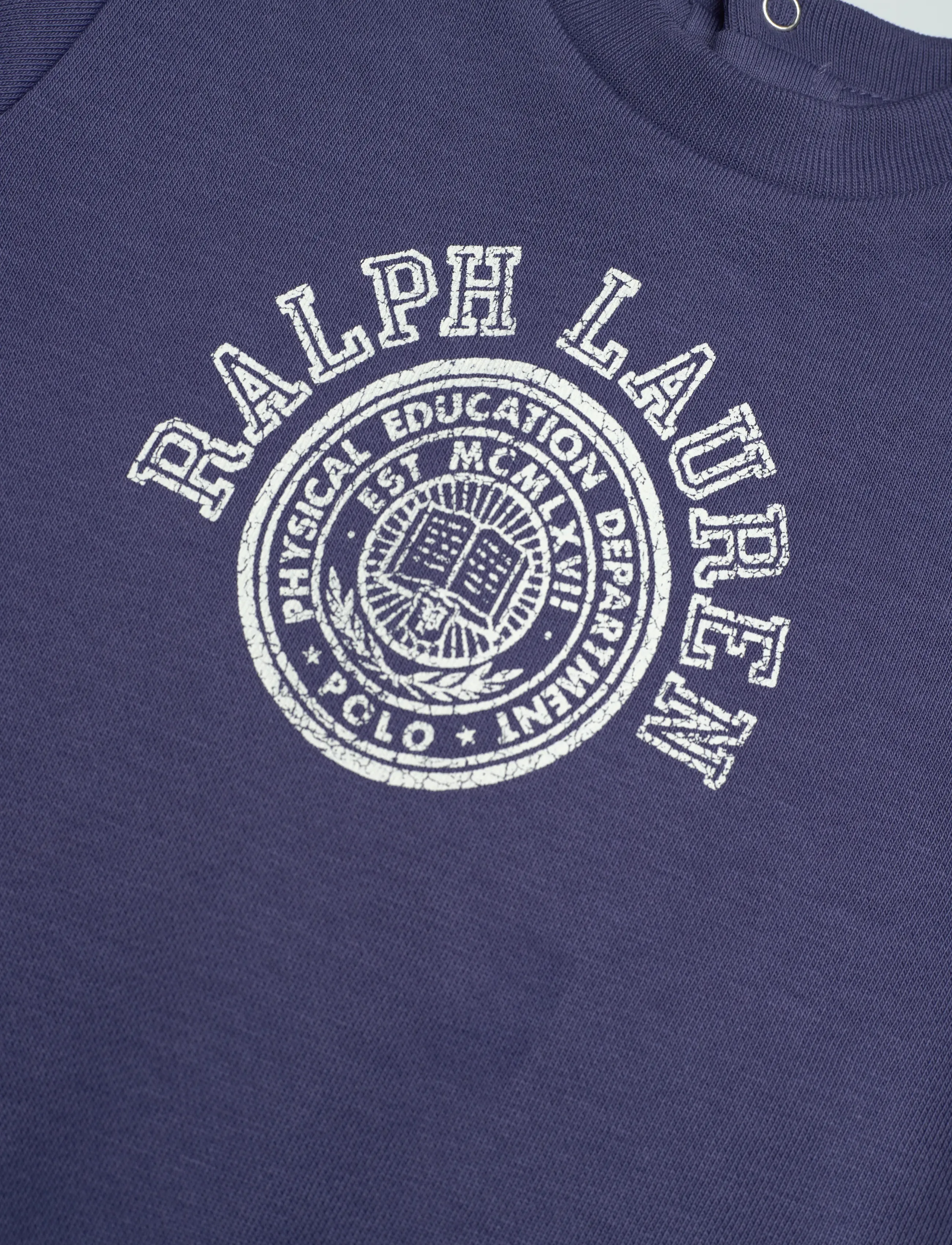 Ralph Lauren Baby - Logo French Terry Coverall - classic blue - 2