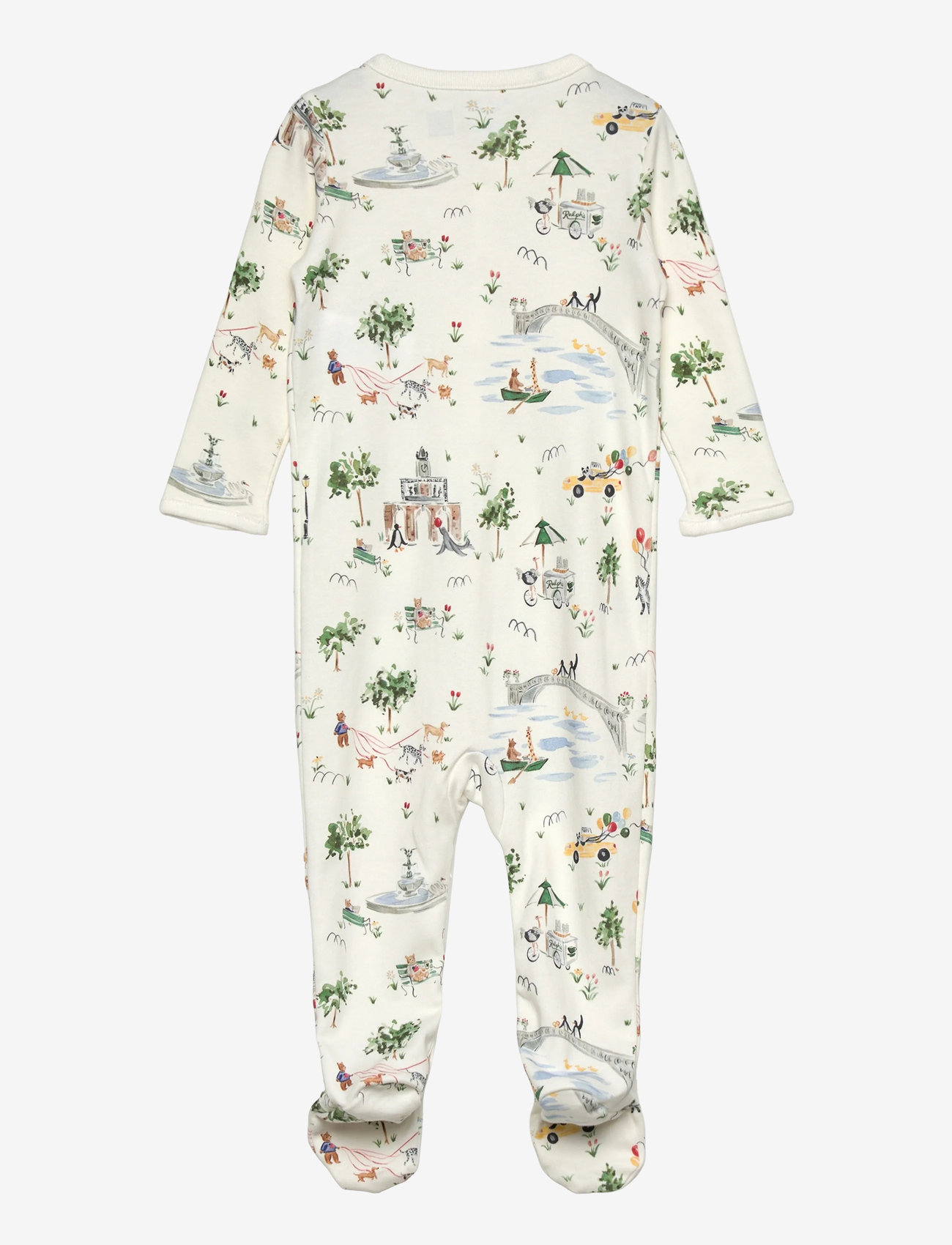 Ralph Lauren Baby - RL Baby x Riley Sheehey Cotton Coverall - sleeping overalls - saturday at the p - 1