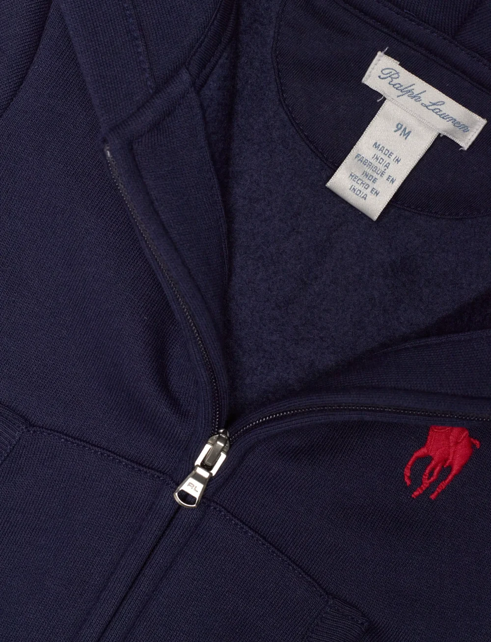 Ralph Lauren Baby - Big Pony Fleece Hoodie & Jogger Pant Set - verryttelypuvut - refined navy - 2