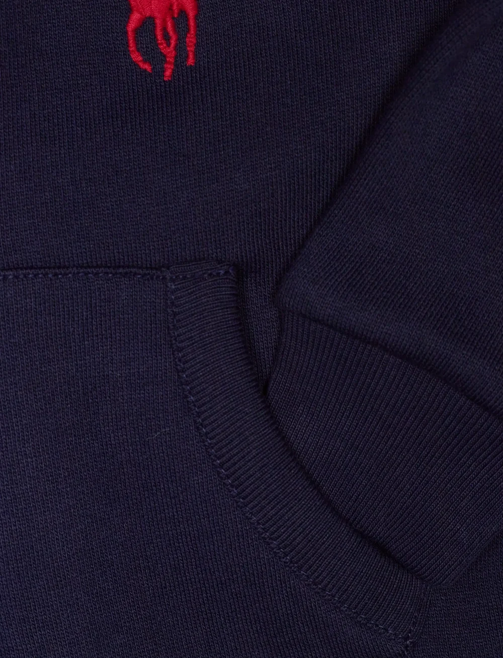 Ralph Lauren Baby - Big Pony Fleece Hoodie & Jogger Pant Set - verryttelypuvut - refined navy - 3