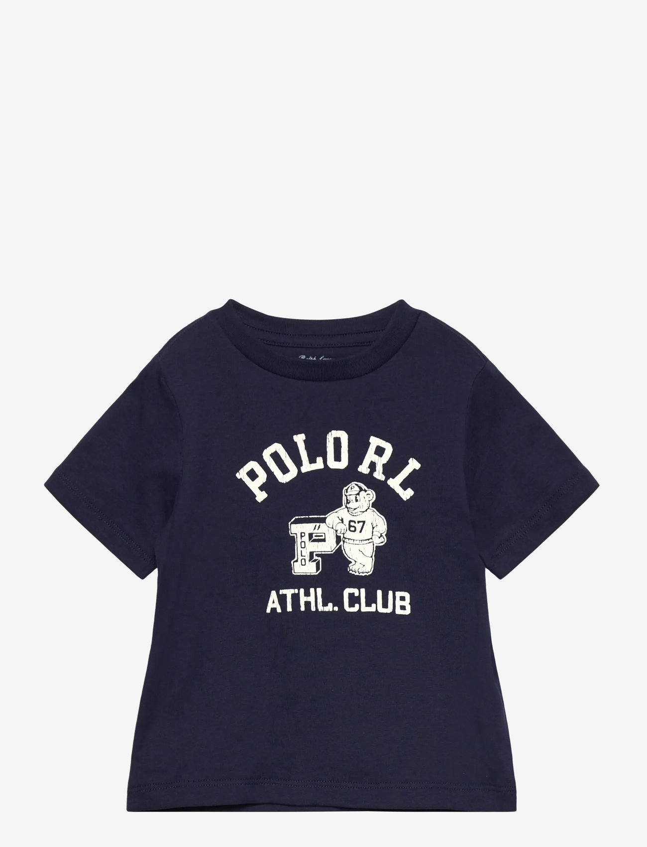 Ralph Lauren Baby - Logo Cotton Jersey Tee - refined navy - 0