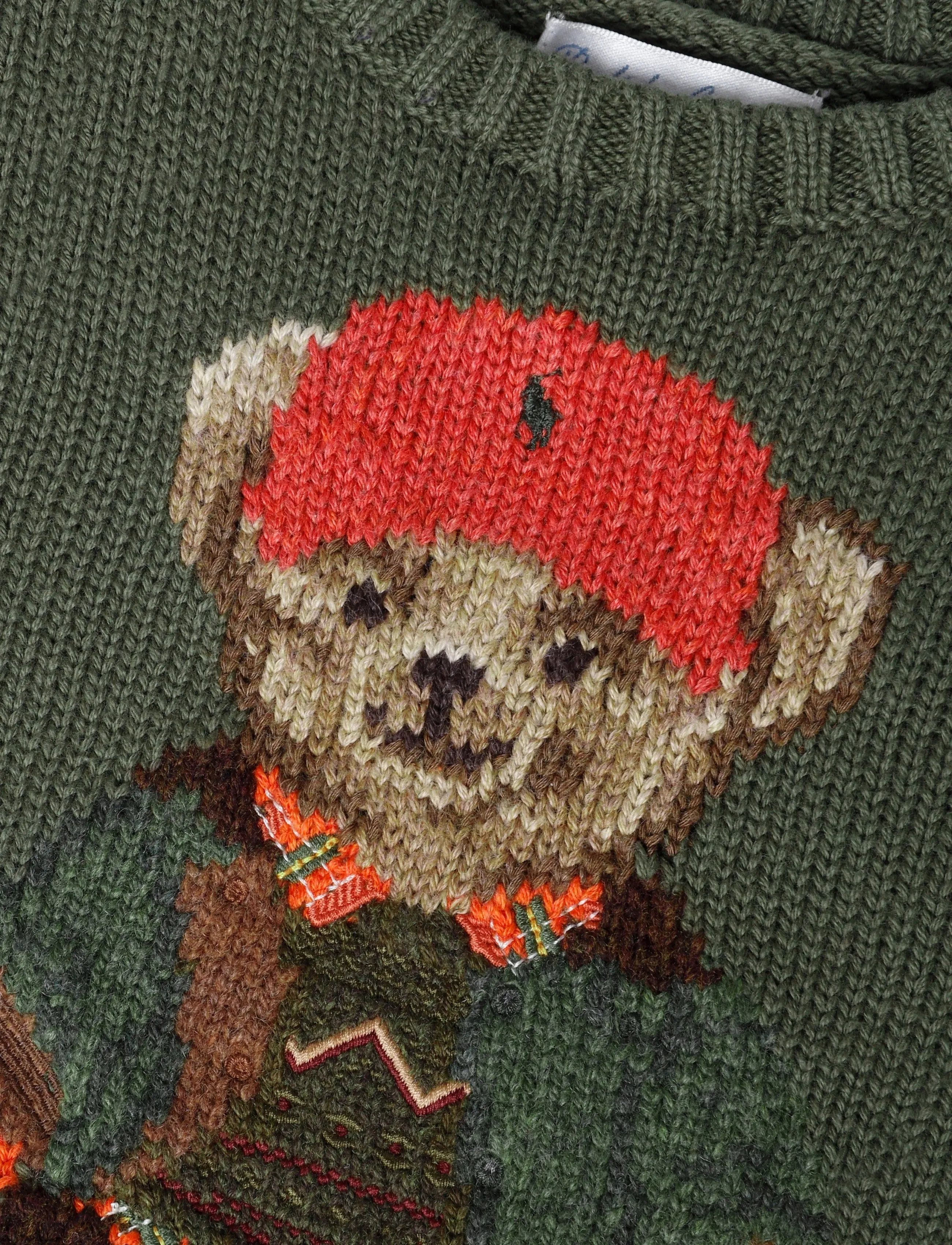Ralph Lauren Baby - 20/2 COTTON-SWEATER - džemprid - cruise olive - 2