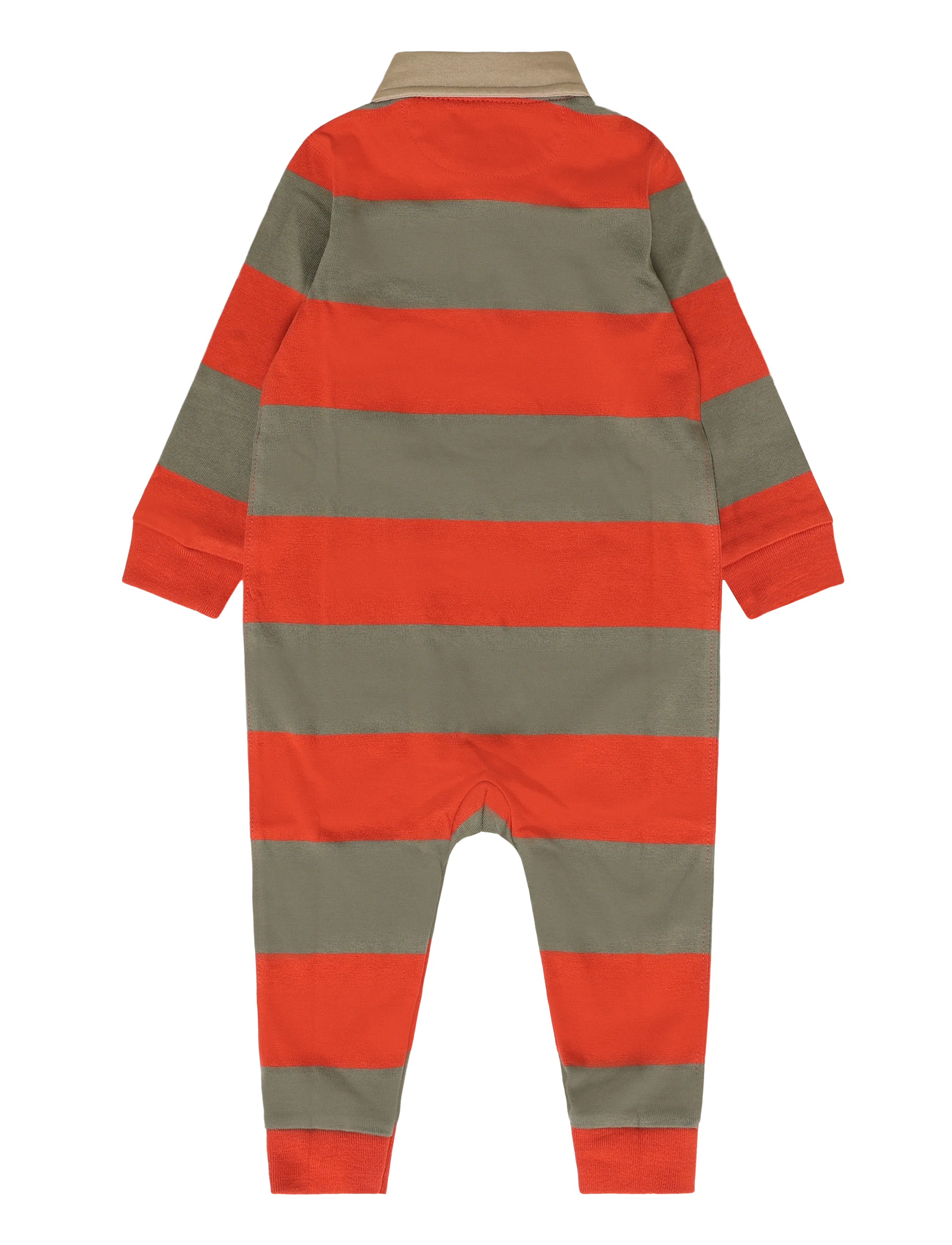 Ralph Lauren Baby - YD 16/1 JERSEY-KNT-COVERALL - varsity orange mu - 1