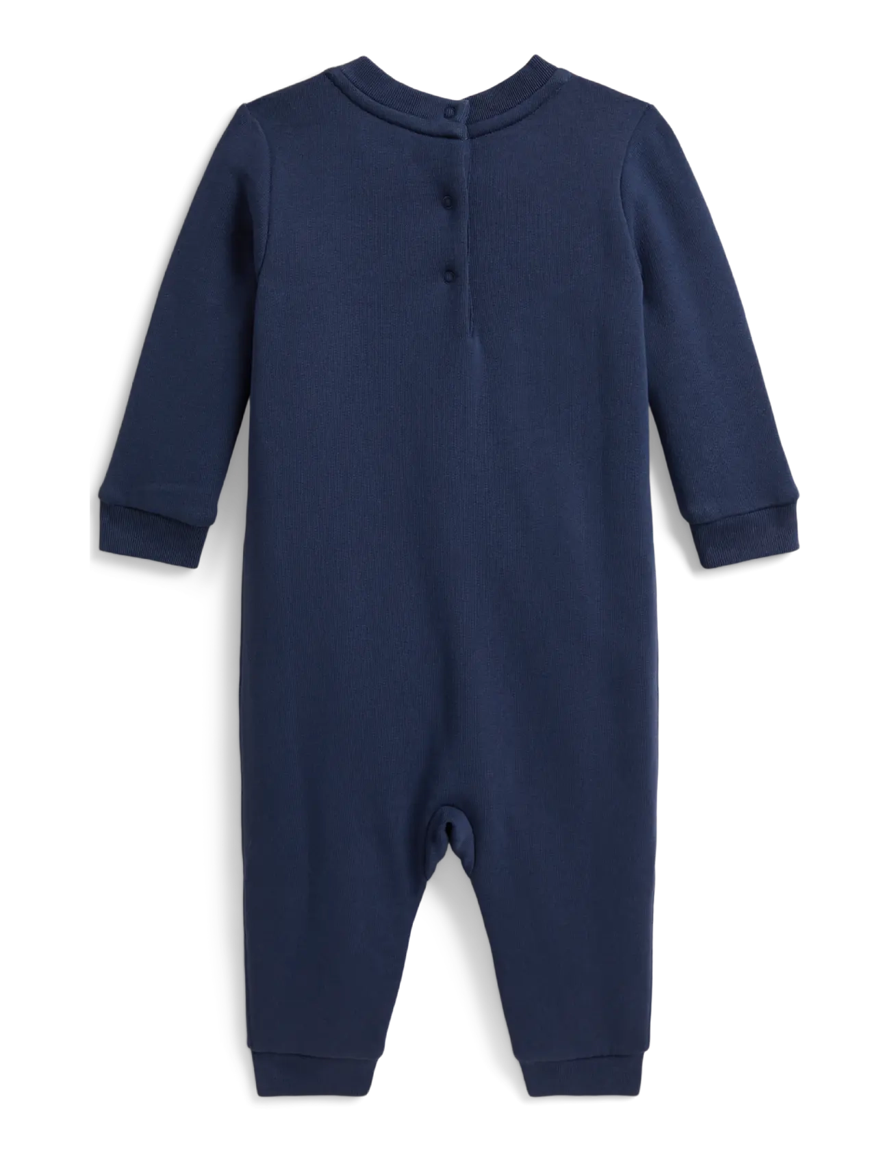 Ralph Lauren Baby - Polo Bear Fleece Coverall - jumpsuits - rustic navy - 1