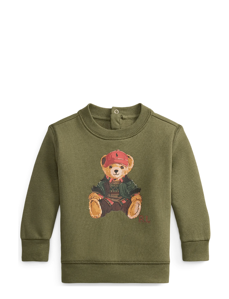 Ralph Lauren Baby - Polo Bear Fleece Sweatshirt - cruise olive - 0