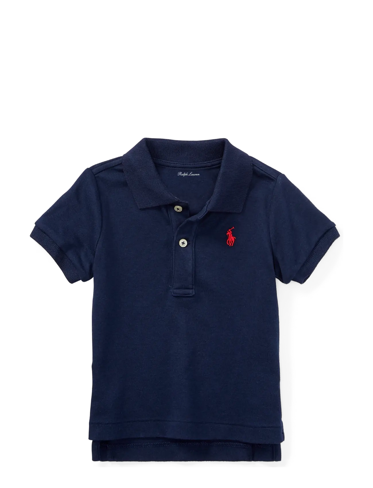 Ralph Lauren Baby Pikétröja i mjuk bomull - Pikéer - FRENCH NAVY / blue