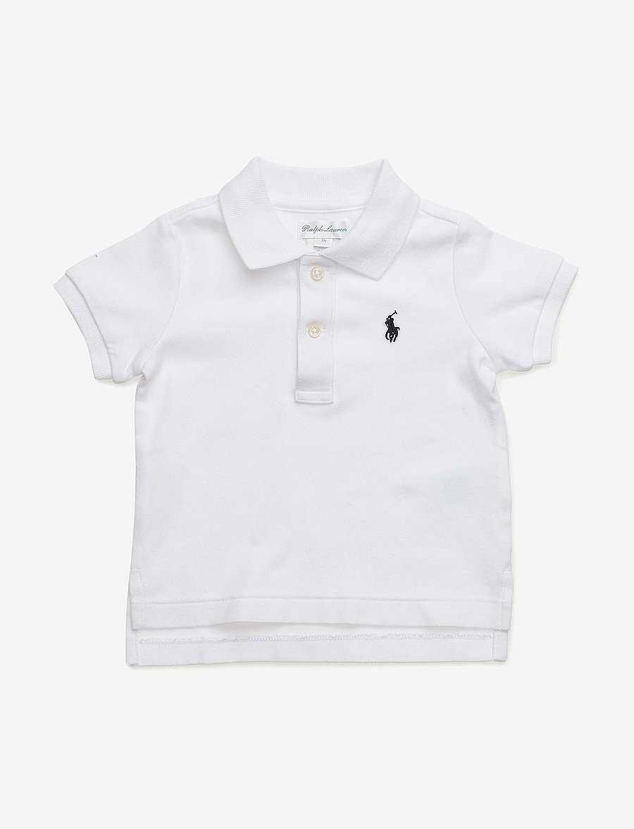 Ralph Lauren Baby - Soft Cotton Polo Shirt - kurzärmelig - white - 0