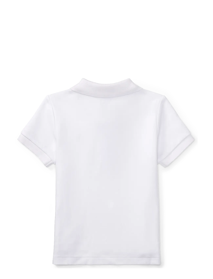 Ralph Lauren Baby - Pikétröja i mjuk bomull - kortärmade pikéer - white - 1