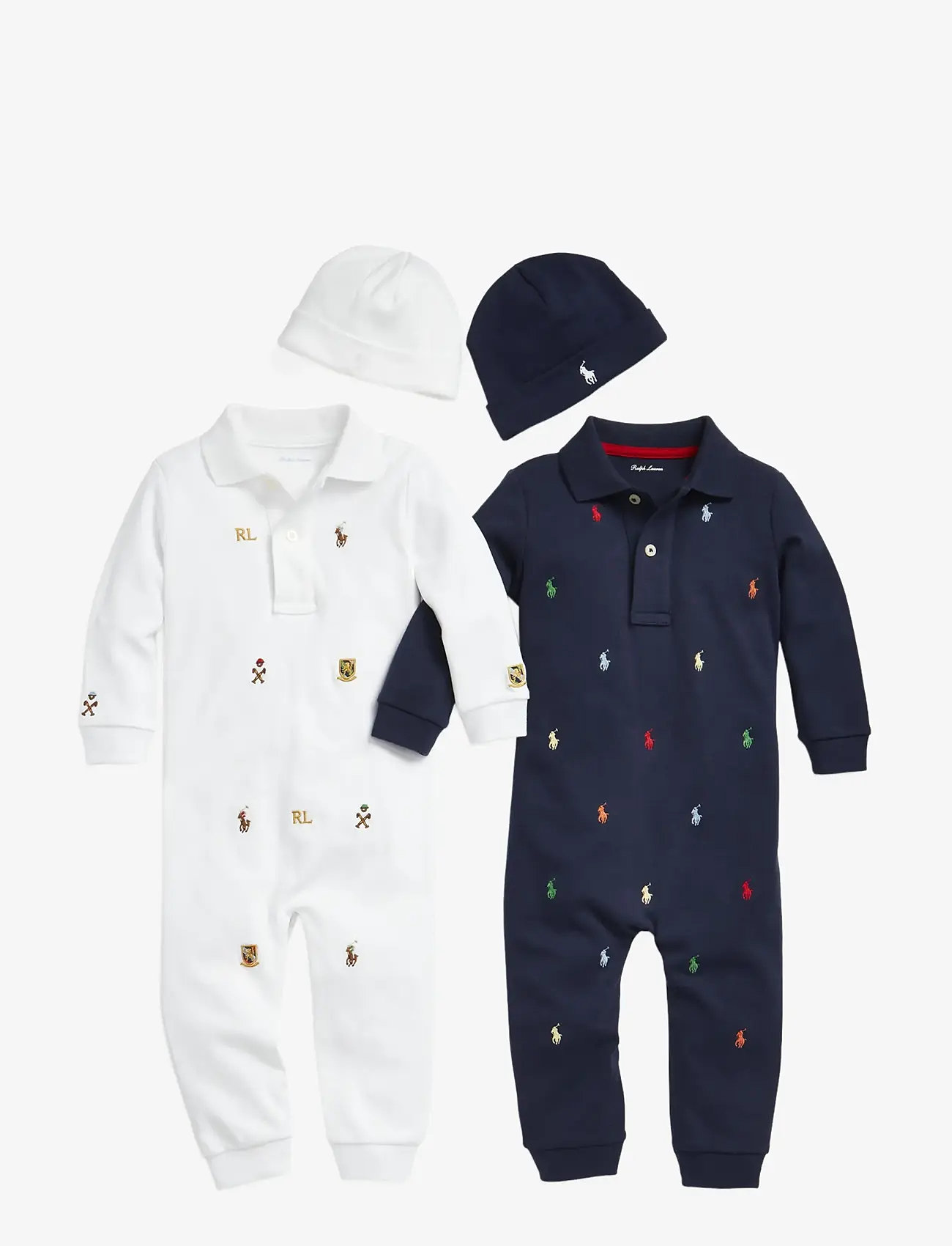 Ralph Lauren Baby - Polo Pony Soft Cotton Polo Coverall - french navy - 2