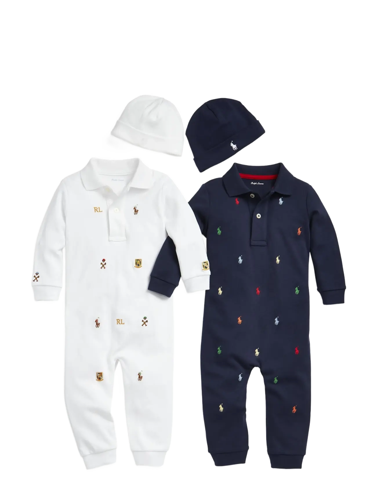 Ralph Lauren Baby - Polo Pony Soft Cotton Polo Coverall - french navy - 2
