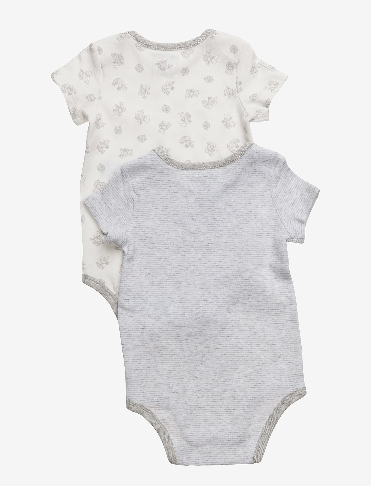 Ralph Lauren Baby - Cotton Bodysuit 2-Piece Set - quartz heather - 1