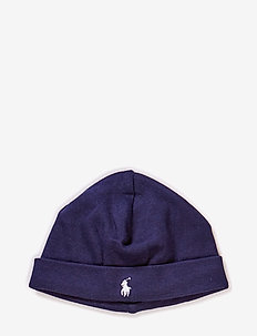 Cotton Interlock Hat, Ralph Lauren Baby