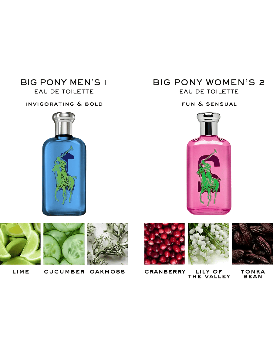 Ralph Lauren - Fragrance - BIG PONY Eau de toilet blue 50.00 ML - til ham - clear - 2