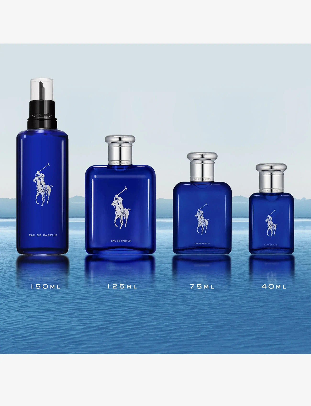 Ralph Lauren - Fragrance - Polo Blue Eau de Parfum - til ham  - clear - 4