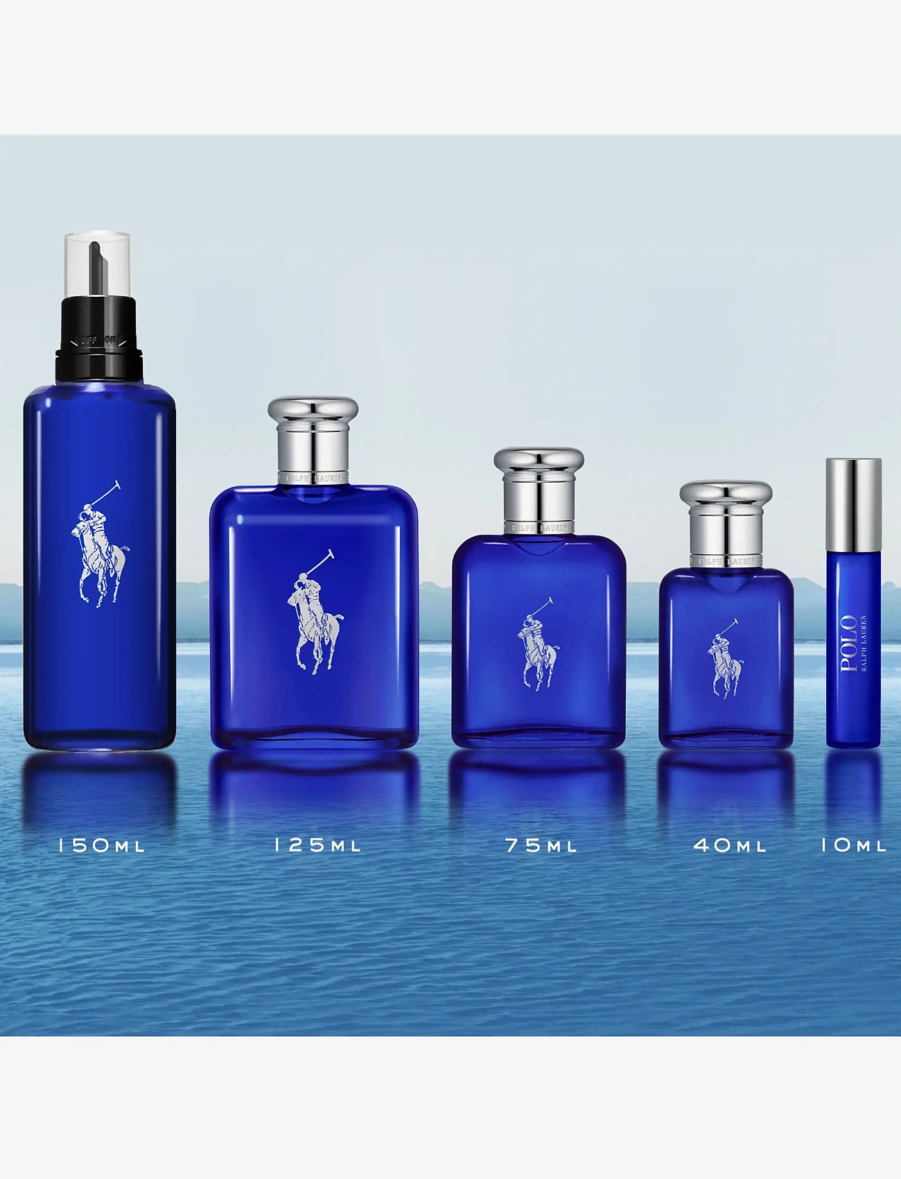 Ralph Lauren - Fragrance - Polo Blue Eau de Toilette - till honom  - clear - 4