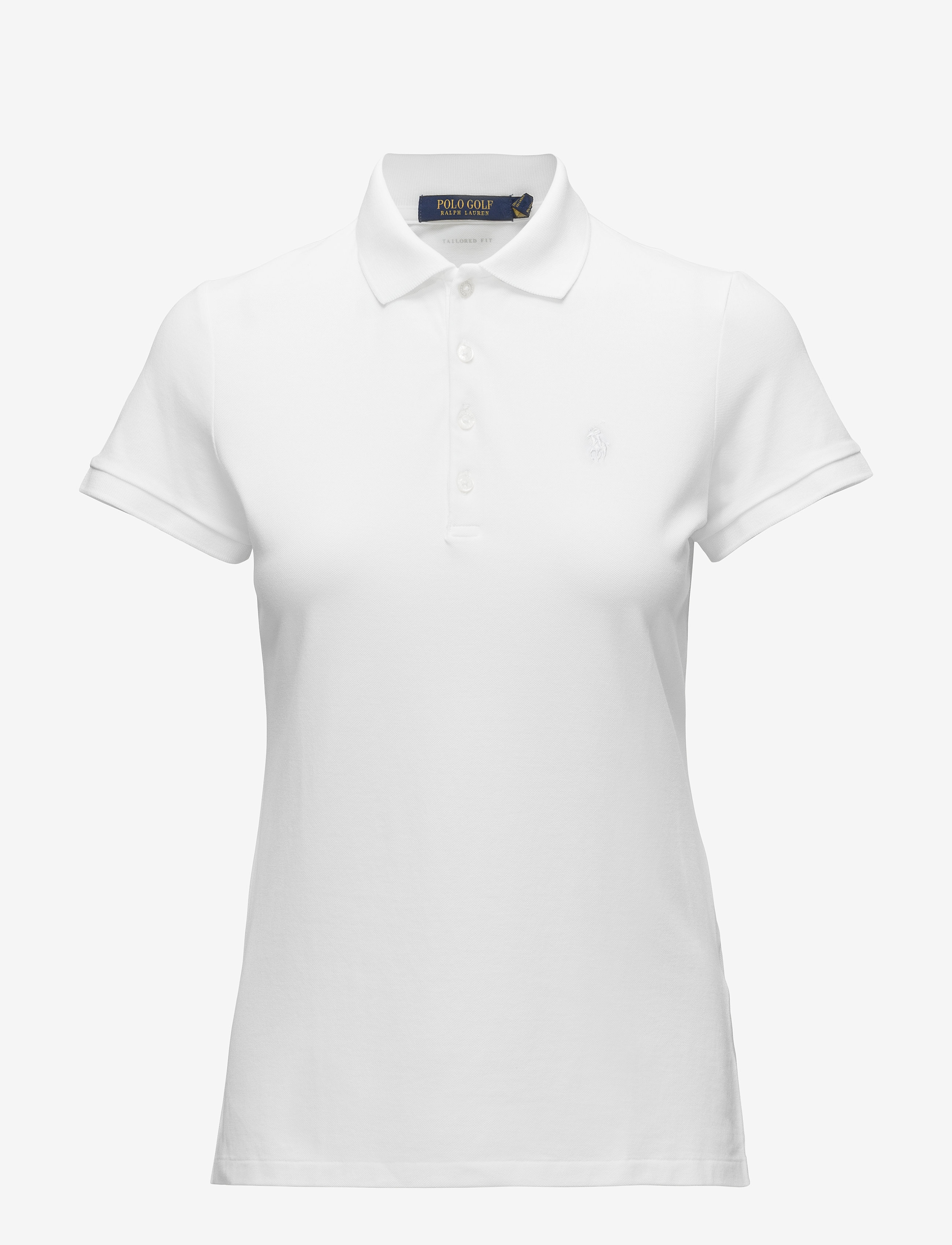 Ralph Lauren Golf - Tailored Fit Piqué Golf Polo - pure white - 0