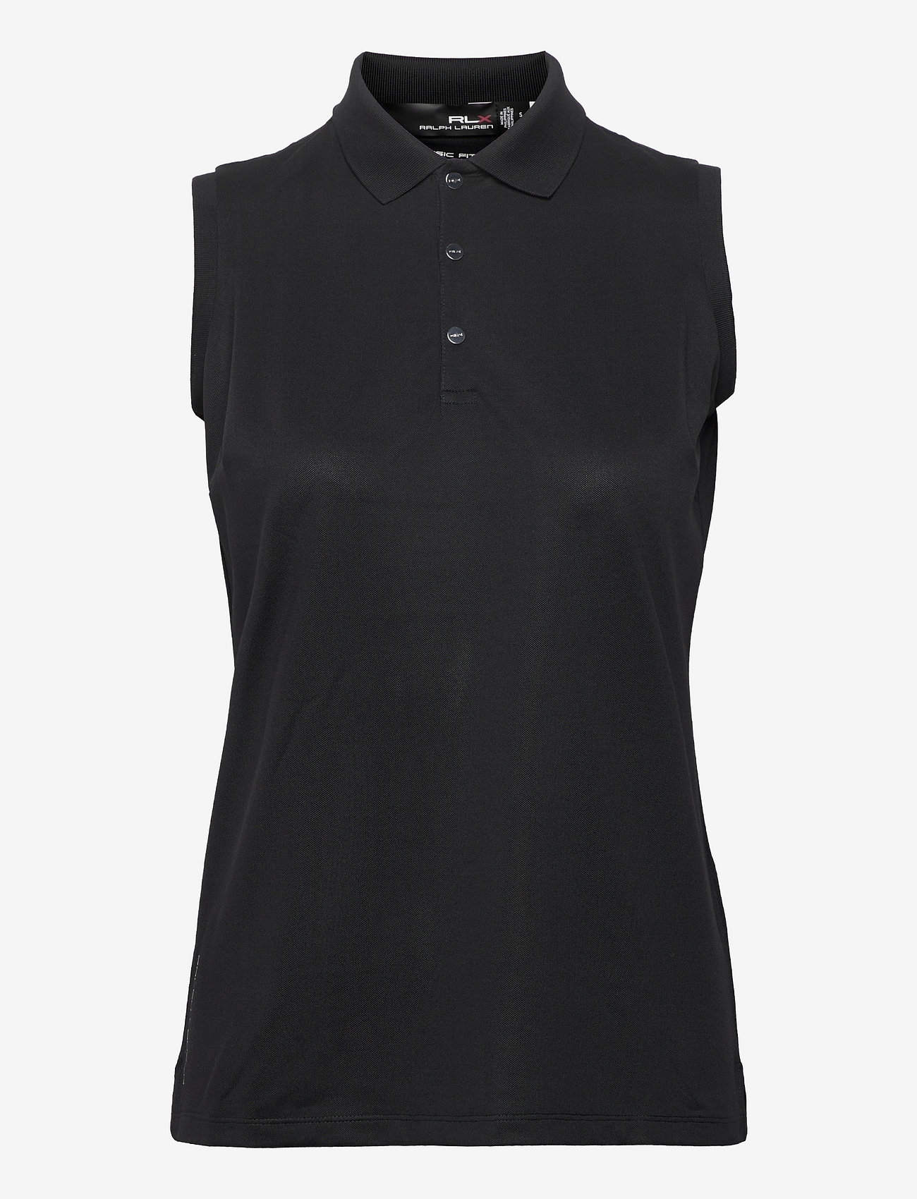 Ralph Lauren Golf - Sleeveless Piqué Polo Shirt - polosärgid - polo black - 0