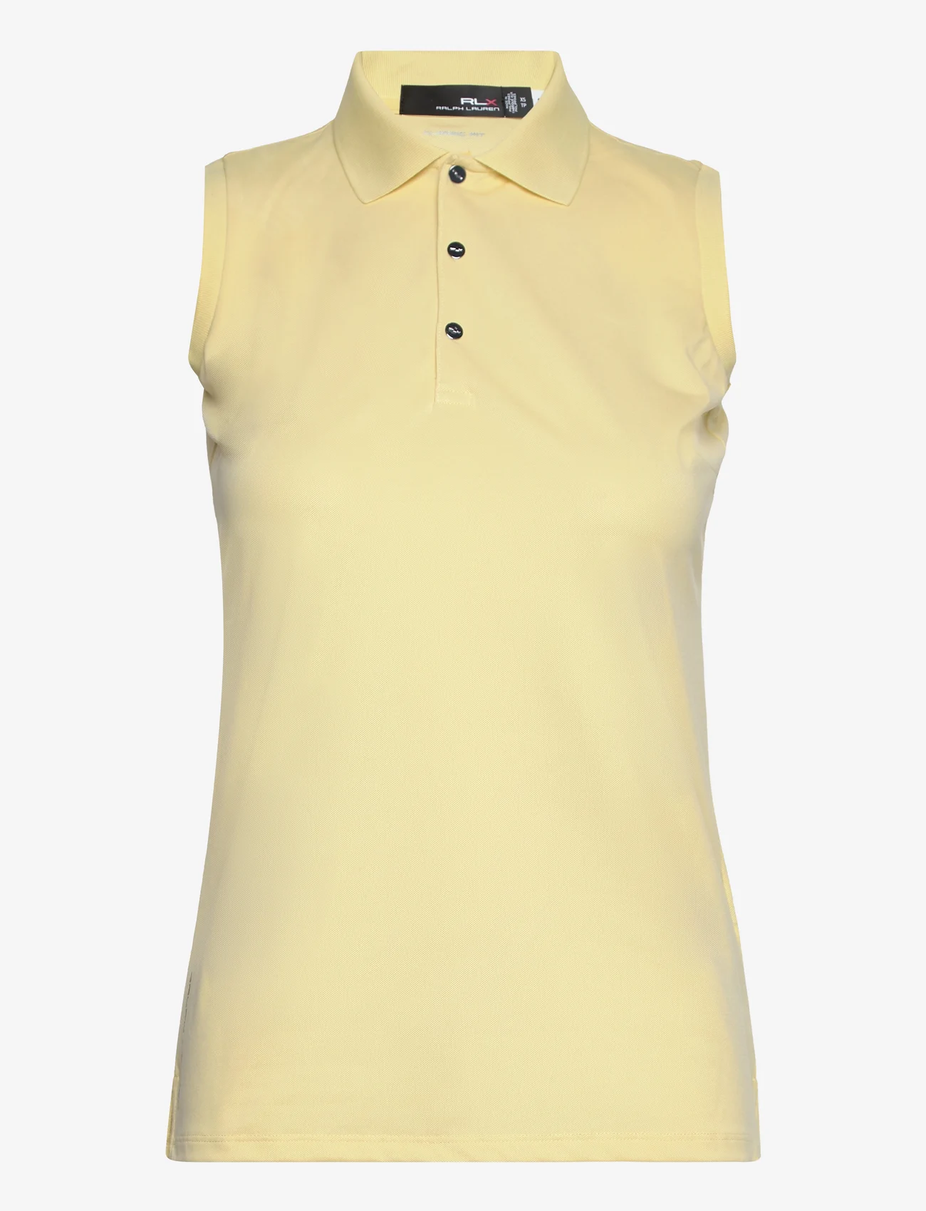 Ralph Lauren Golf - Sleeveless Piqué Polo Shirt - polo marškinėliai - t-bird yellow - 0