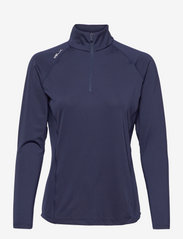 Ralph Lauren Golf - Jersey Quarter-Zip Pullover - džemperiai su gobtuvu - navy - 0