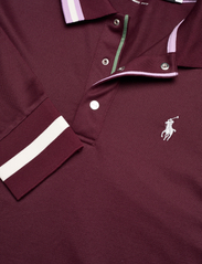 Ralph Lauren Golf - Tailored Fit Long-Sleeve Polo Shirt - harvard wine/lght - 2