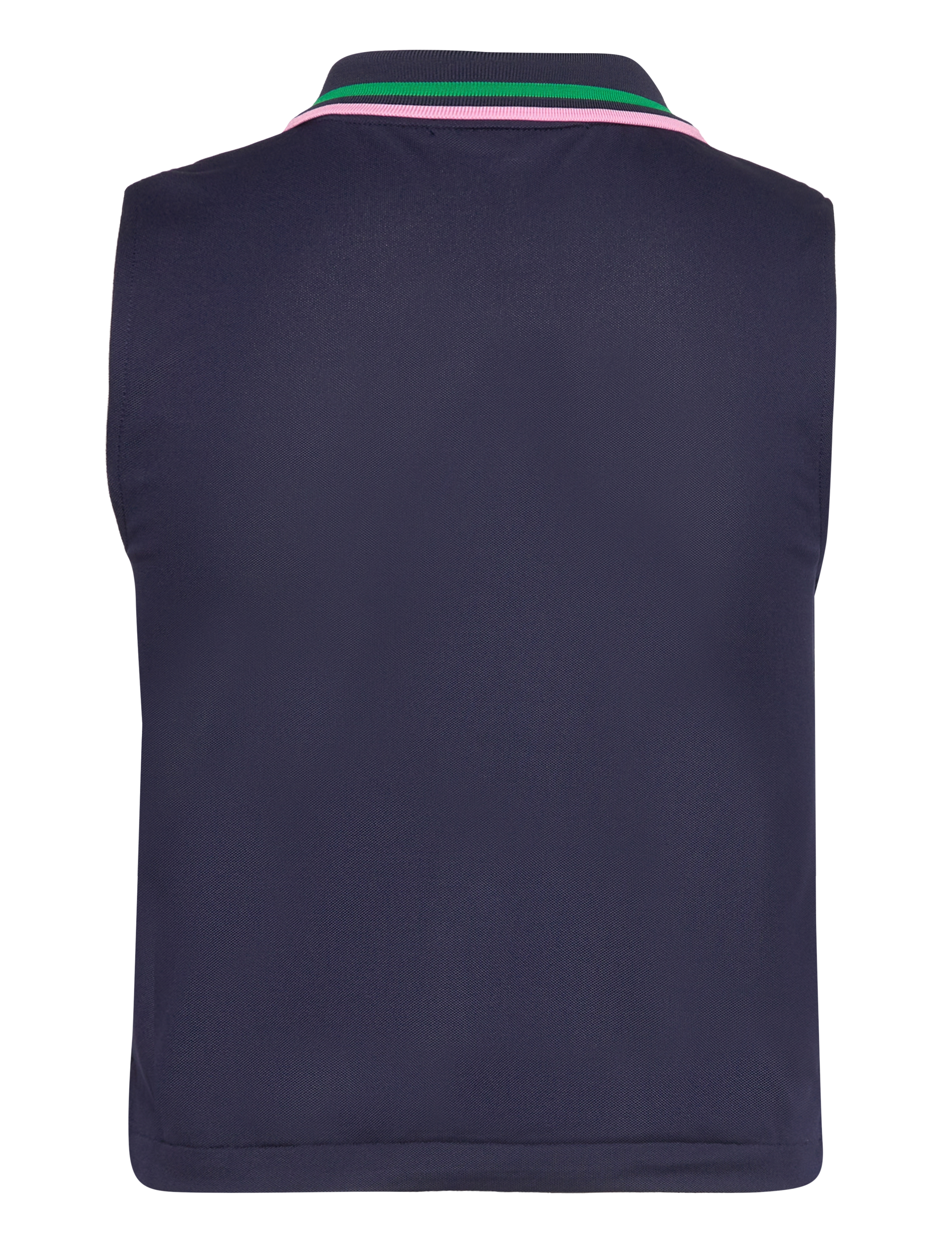 Ralph Lauren Golf - AIR TECH PIQUE-SL CROP POLO - frnch nvy/pnk flm - 1
